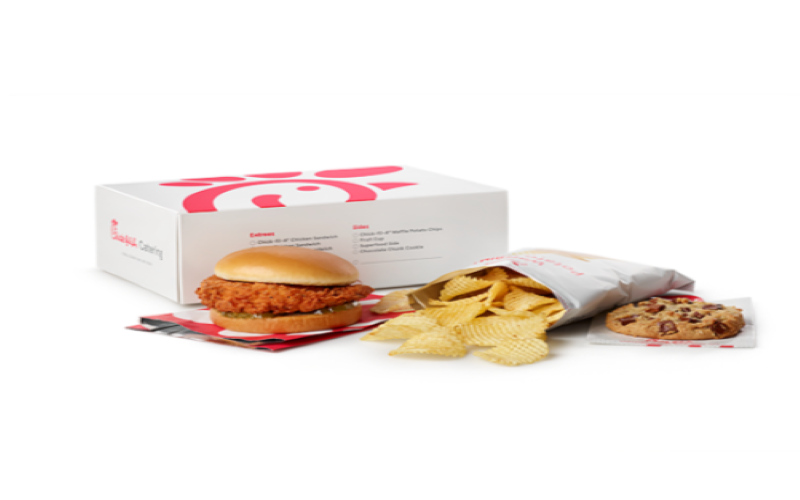 Spicy Chicken Sandwich Packaged Meal